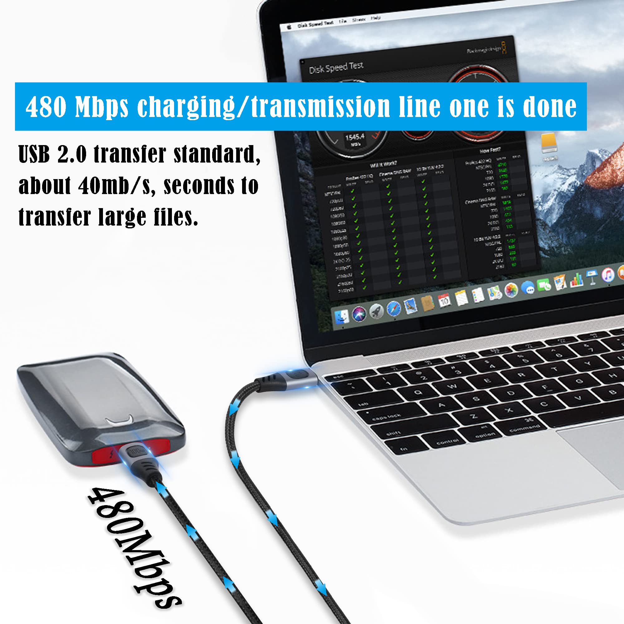 GINTOOYUN Câble de charge USB Type-C vers DC 9V, câble de charge USB-C (entrée mâle) vers connecteur DC5.5x2.5mm, pour routeur, CCTV, etc. (1,5 m) (9V