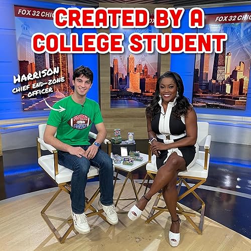 Miniatura 7 de Fourth Down - Nuevo! La emoción del fútbol en un juego de cartas! Como aparece en la revista New York, perfecto para regalos, Super Bowl, fiestas y