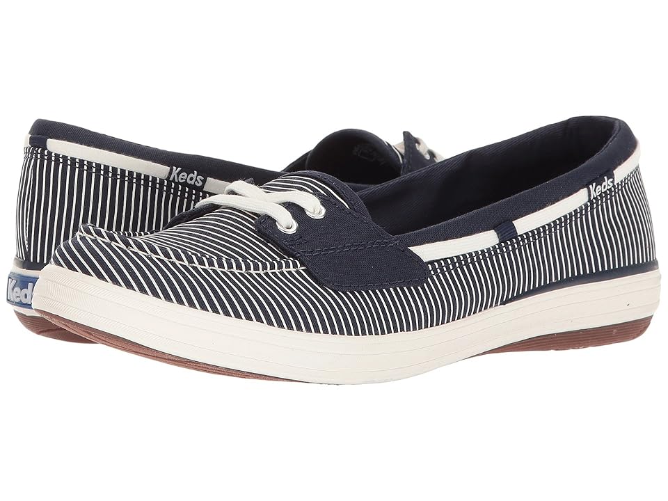 

Keds Glimmer (Navy Stripe) Women's Lace up casual Shoes