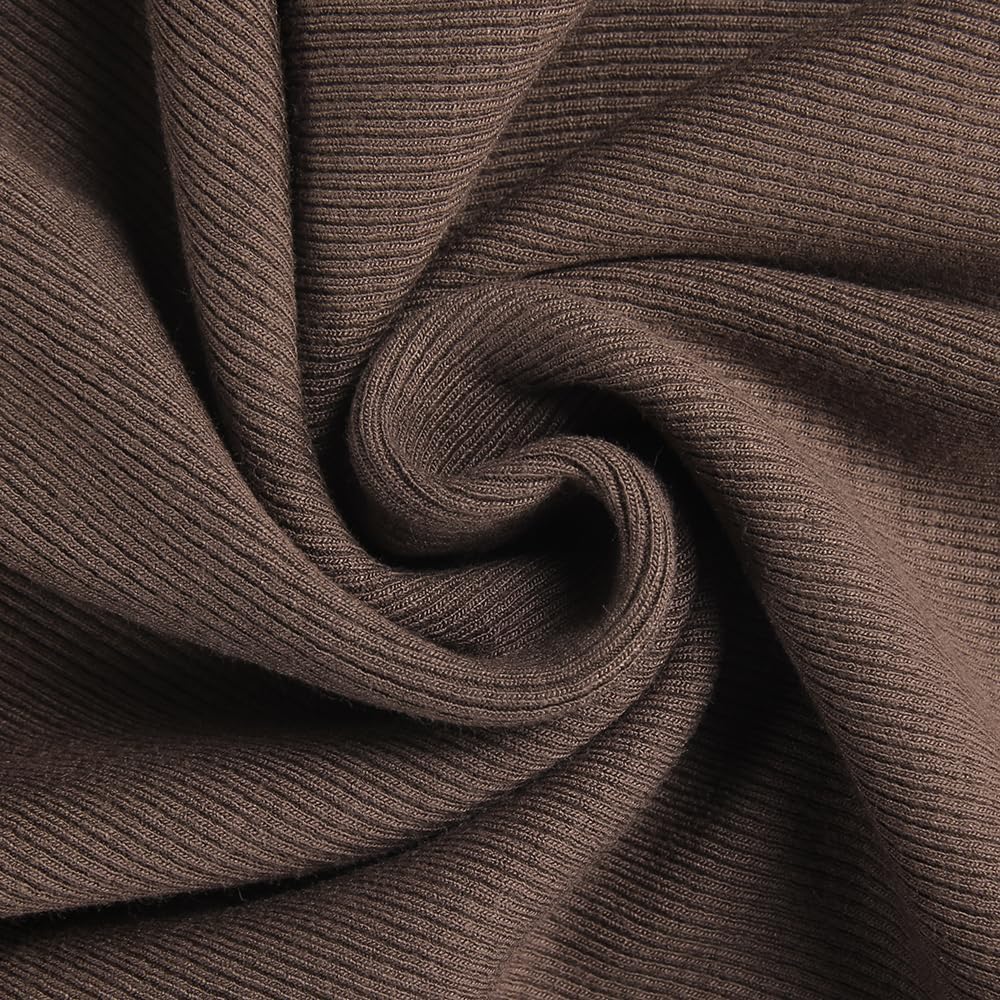 GEMBERA Womens Long Sleeve Turtle Neck Basic Slim Fitted Ribbed Knit Tops Thermal Shirts - Image 7