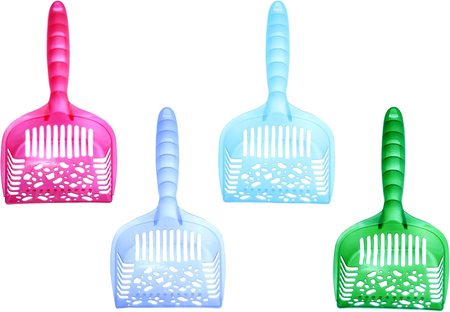Pet Cat Litter Scoop, Colors Vary, 144-Pack