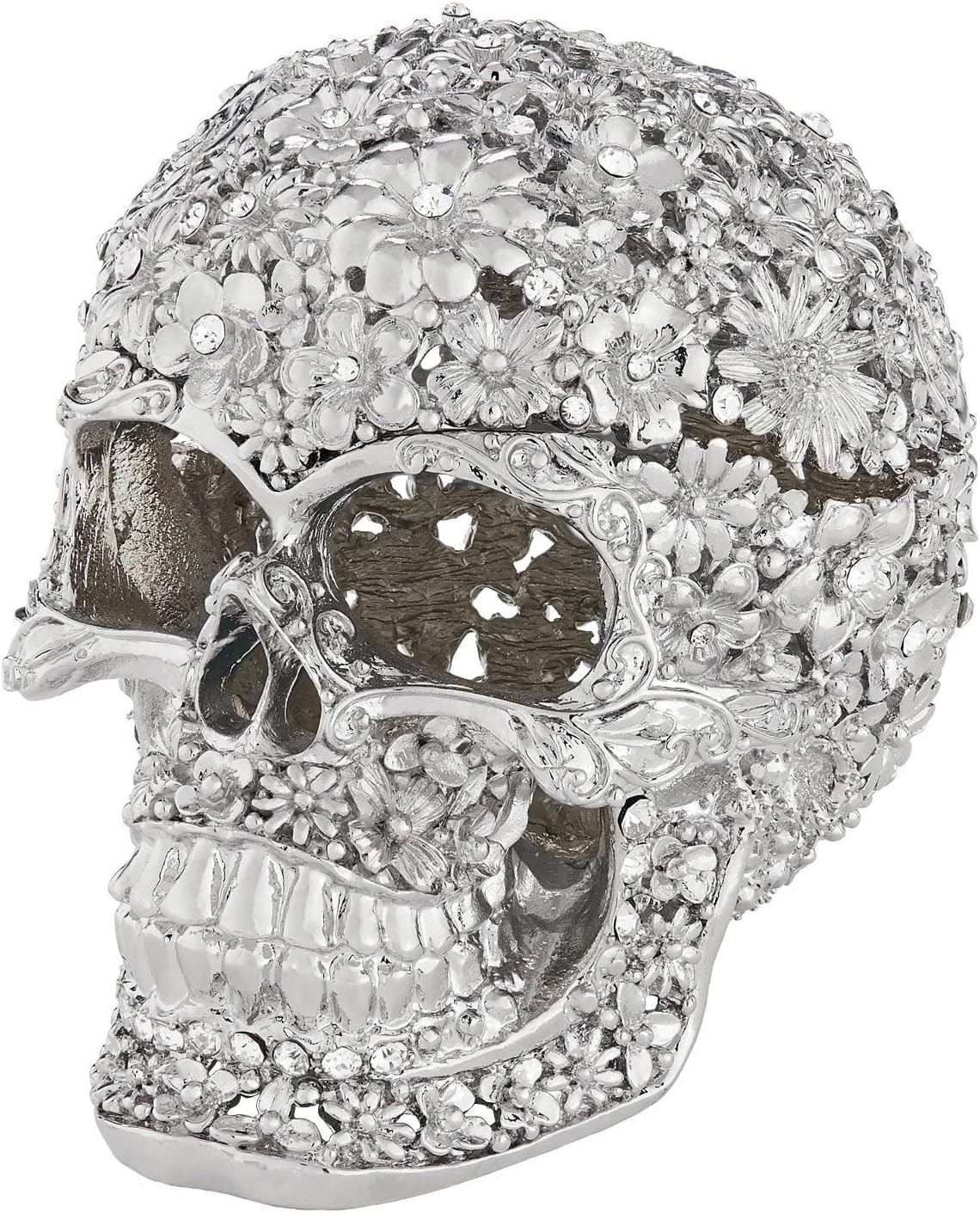 Olivia Riegel Silver Everleigh Skull Box - CB2302