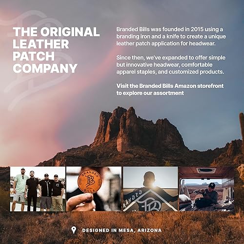 Miniatura 8 de Branded Bills Party Eagle PVC Curved Trucker, Snapback Closure, Lightweight, Comfortable Baseball Cap