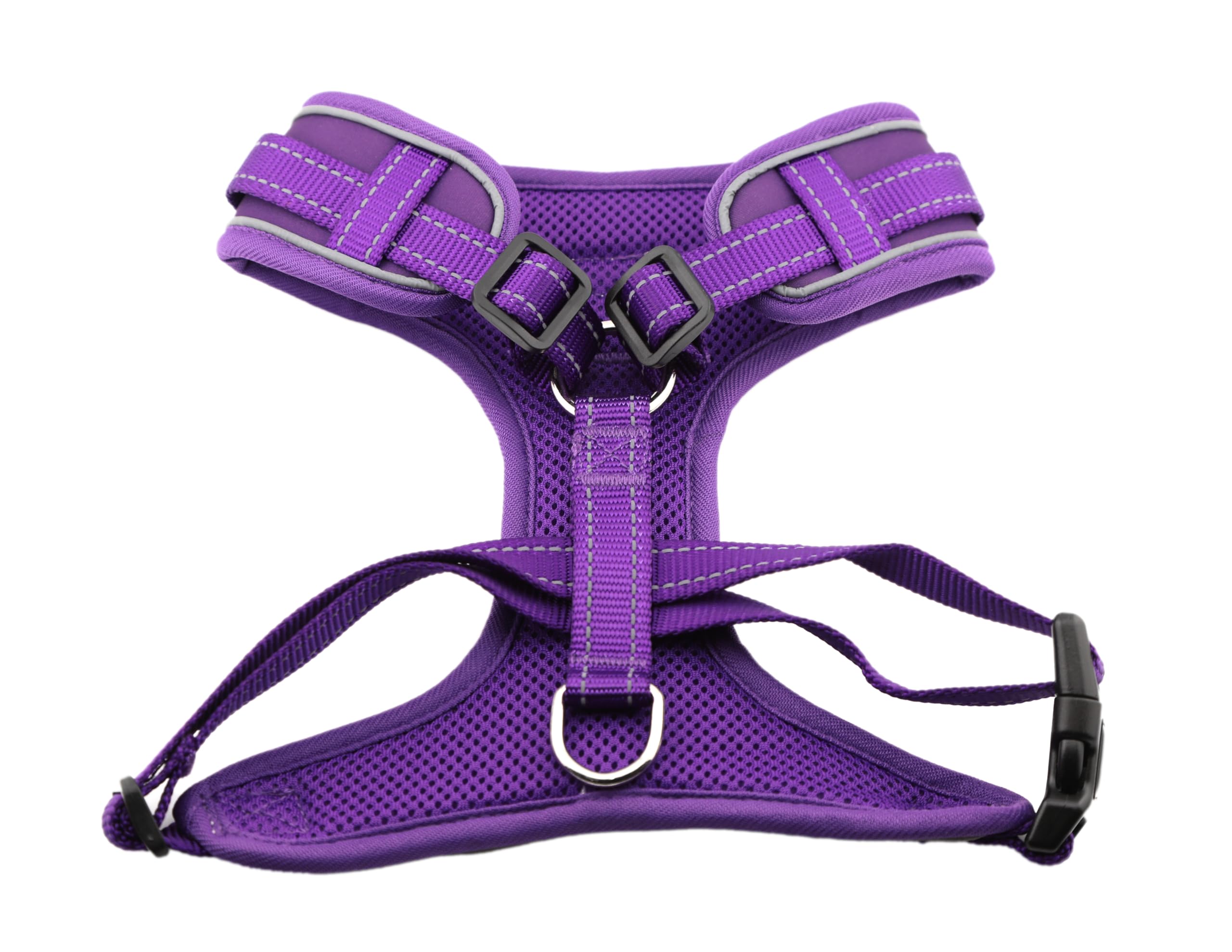 Doodlebone, Adjustable Airmesh Harness, Over Head Dog Harness with Adjustable Neck and Chest, Dual D Rings - Image 4