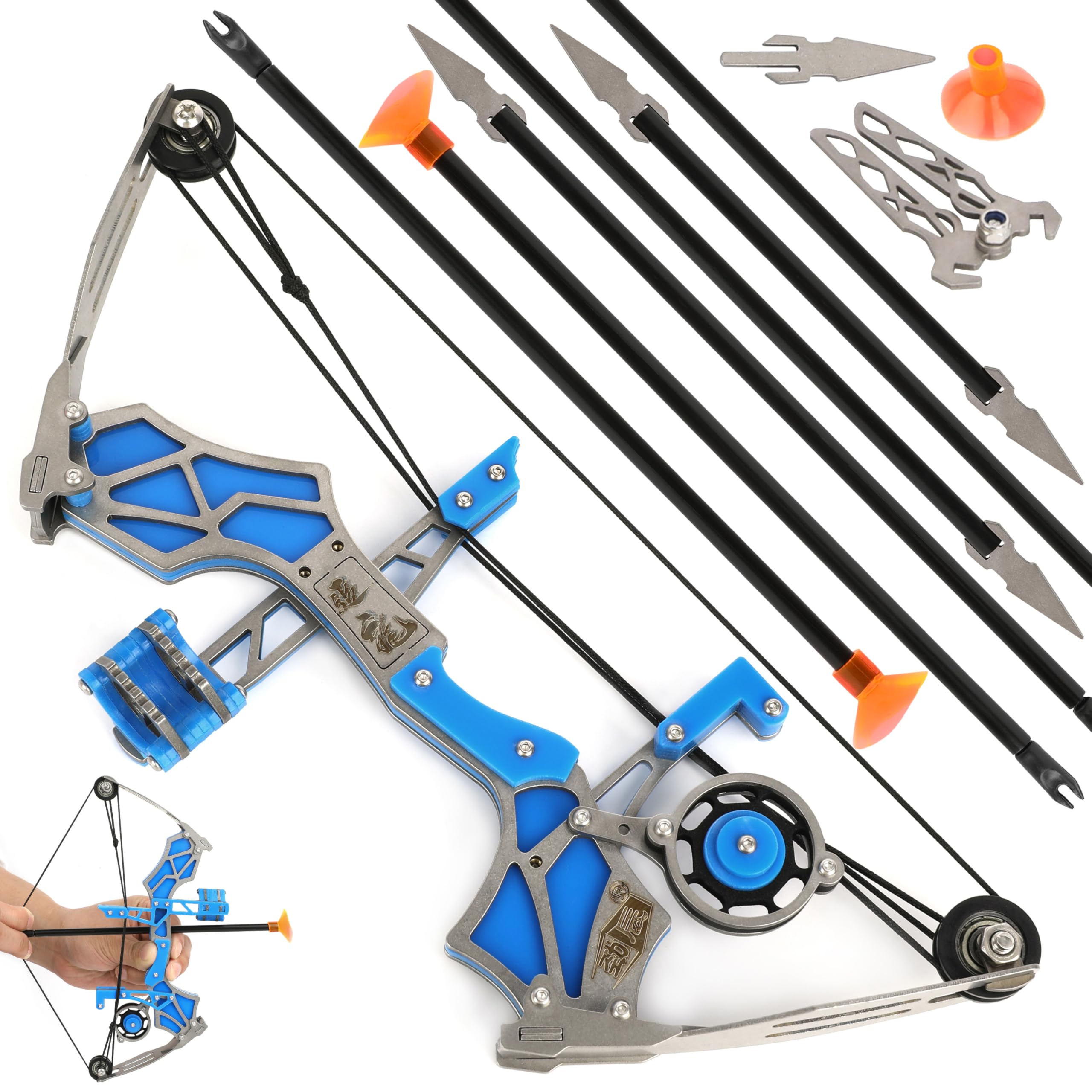 弓さま専用※購入はお控えください Amazon.co.jp: SHARROW 19cmミニコンパウンドボウ 複合弓