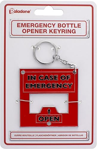 Miniatura 2 de Paladone Llavero de emergencia para abrebotellas, 0.2 x 3.5 x 5.5 in, multicolor