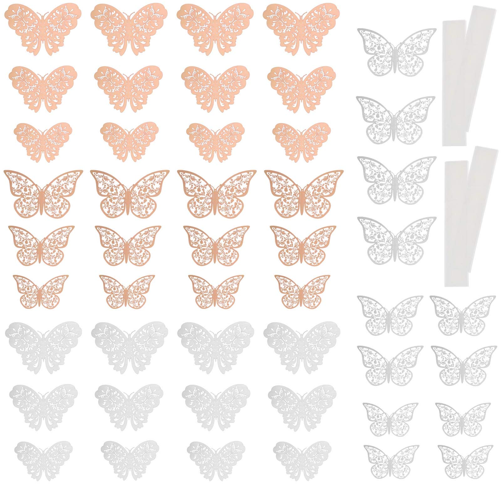 Stickers muraux à paillettes doré argenté pour décoration murale chambre