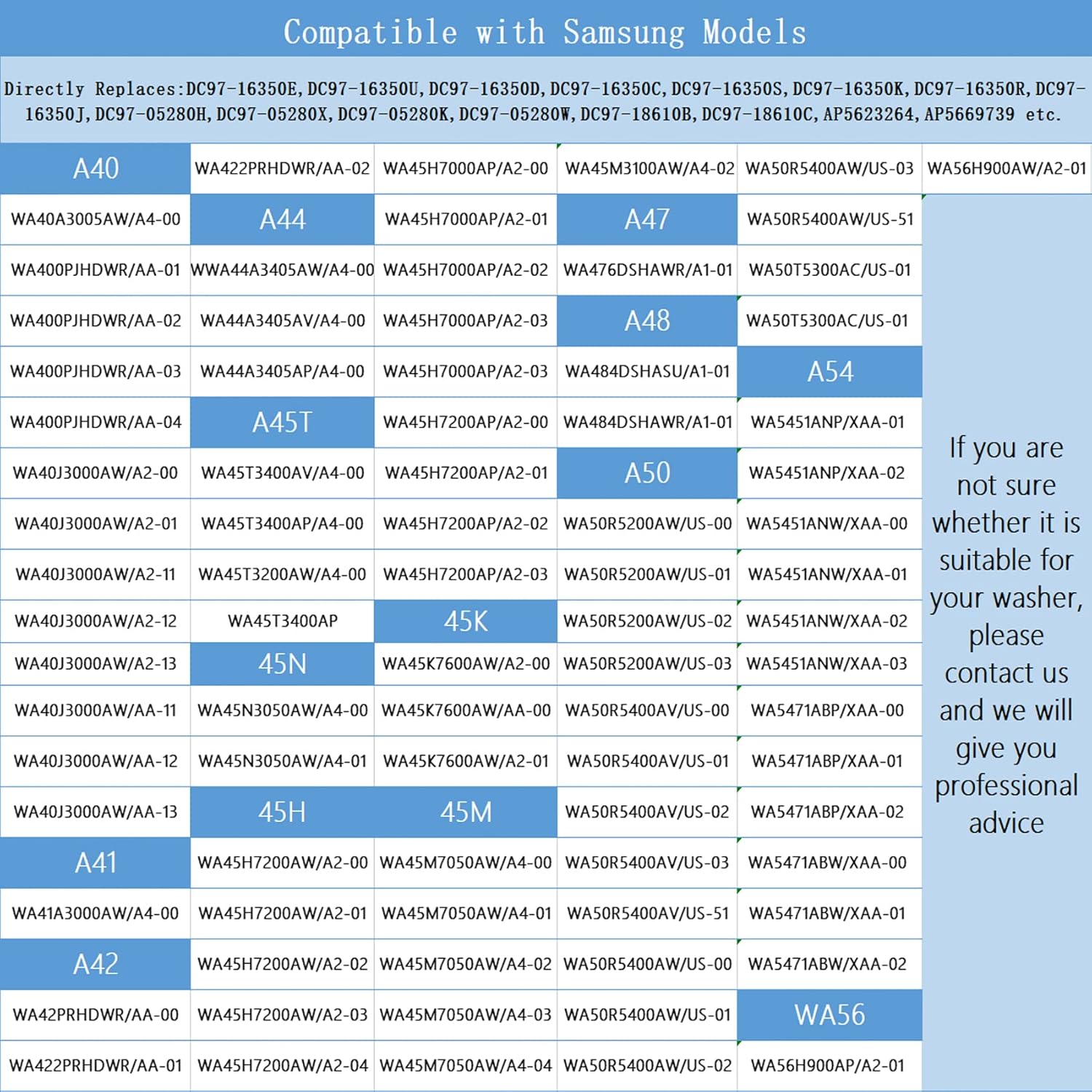 DC68-03172d Washer Suspension Rods, Replace DC68-03172b Top Load Washer Suspension Rods, DC68-03172b Rods Compatible With samsung Active Waterjet Washer WA50R5200AW, WA45N3050AW, WA50R5400AW