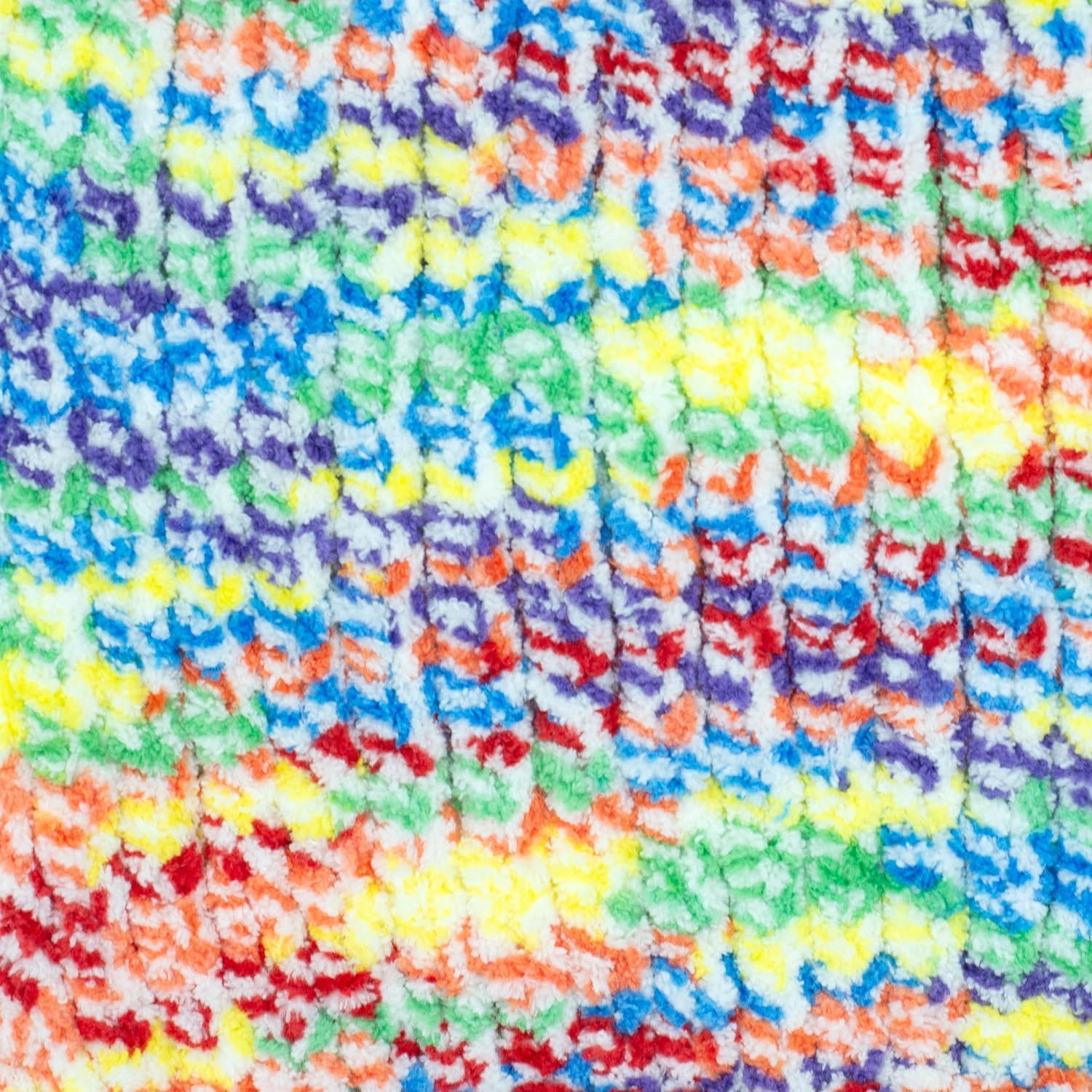 Lion Brand Yarn Cover Story Dreamland, Blanket Yarn, Rainbow, 1 Pack