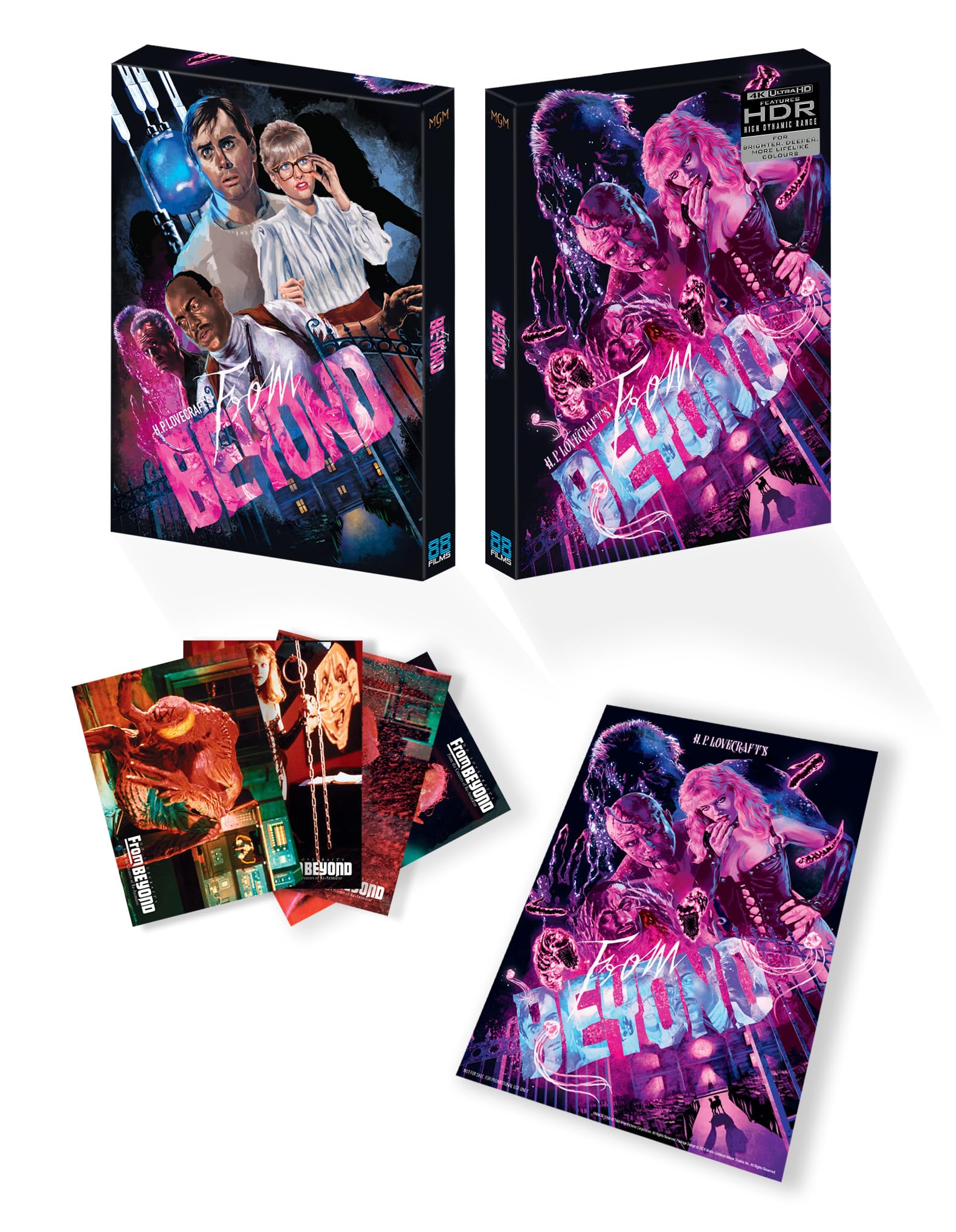 From Beyond [UHD+BD] [Blu-ray] [Region A & B & C]
