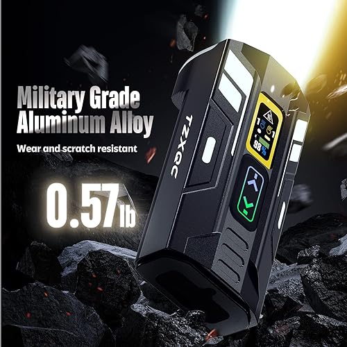 Miniatura 6 de Brillante juego de faros delanteros y traseros de bicicleta de 2000 lúmenes, potentes proyectos LED de 6 cuentas de 888 pies, batería de 60 horas y