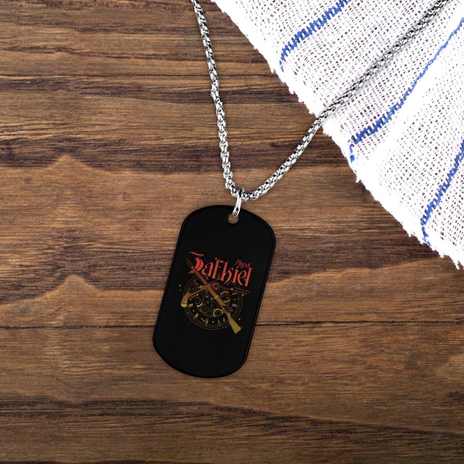 Amazon.co.jp: ネックレス メンズ/レディース 長方形ペンダント 時崎狂