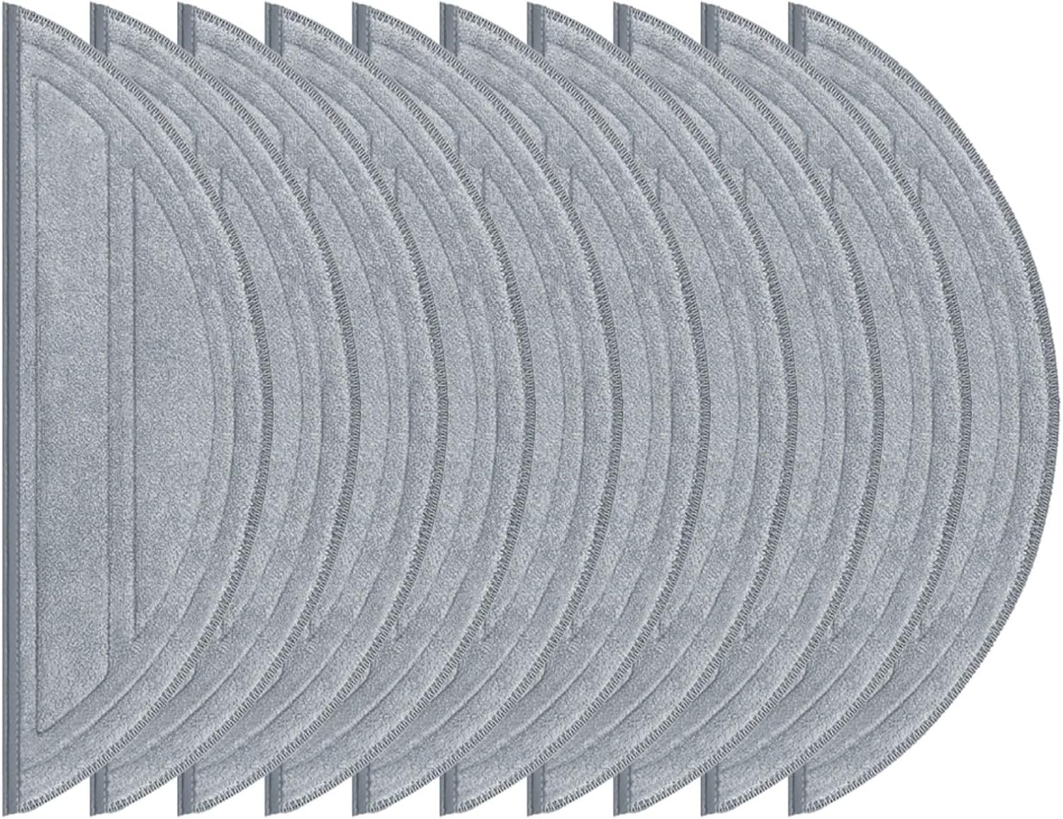 Mop Pad Replacement For Roborock Q10 S5 / Q10 S5+ / Q10 VF / Q10 VF+ / Q10V / Q10V+ Robot VacuumWashable and Reusable Microfiber eplacement Mop Pads Replacement Parts (10 PACK)