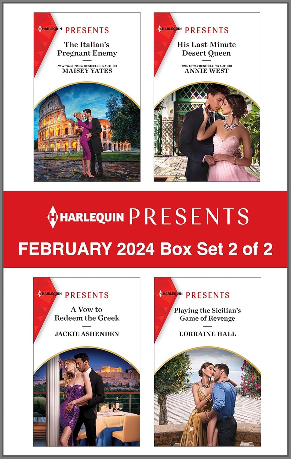 Harlequin Presents February 2024 Box Set 2 of 2 Kindle edition by