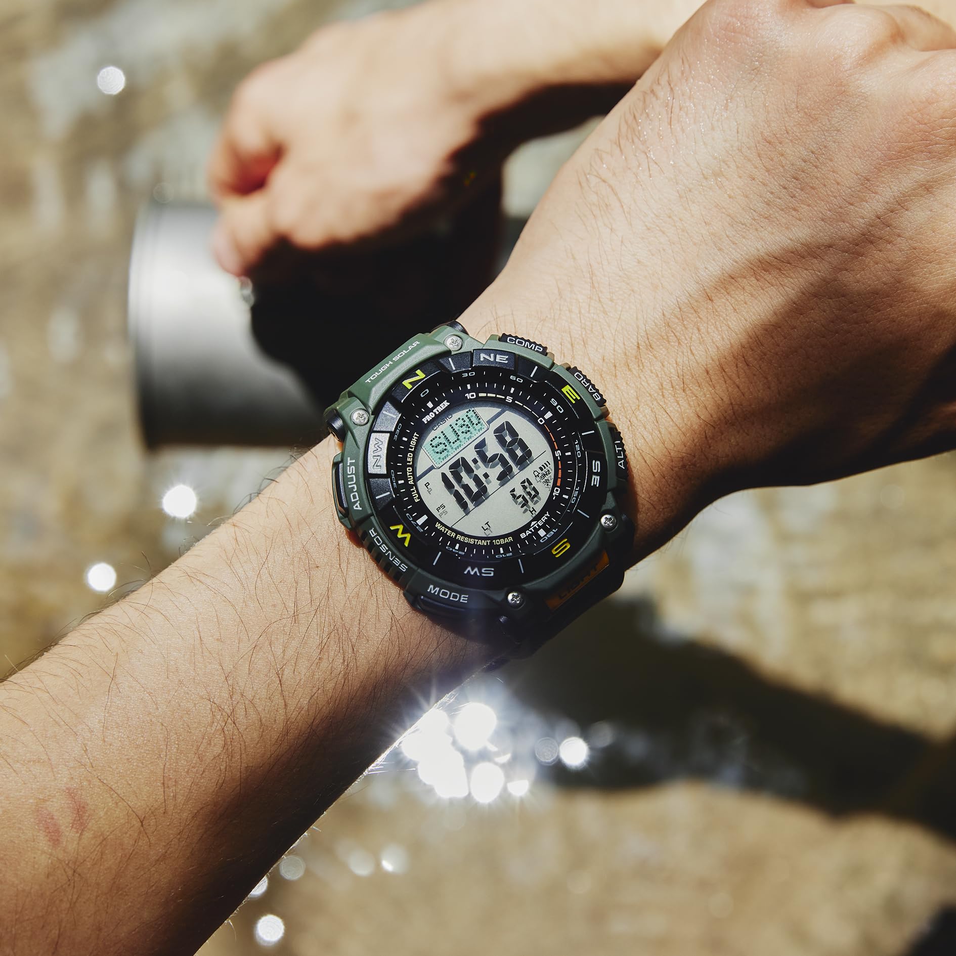 Casio PRG-340 PRO TREK Climber Line Armbanduhr Solar Biomasse Kunststoff