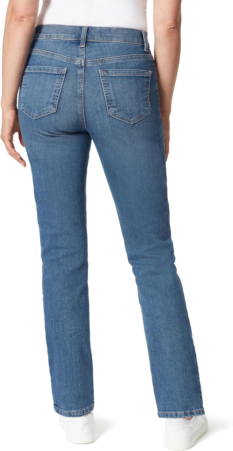 Gloria Vanderbilt Womens Amanda Classic High Rise Tapered Jean Petite - Image 2