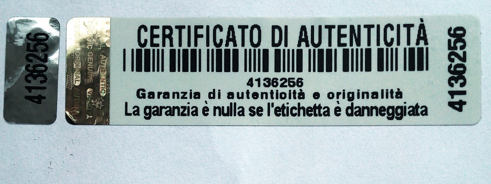 Holomarks 250 Unidades De Etiquetas Con Números De Serie Y Holograma 70 X 20 Mm Certificate Of Authenticity German TEXT - 4