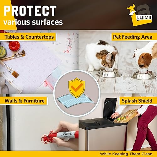 Miniatura 3 de Papel adhesivo mate transparente  Multiusos 17.9 pulgadas x 5 pies  Rollo autoadhesivo mate