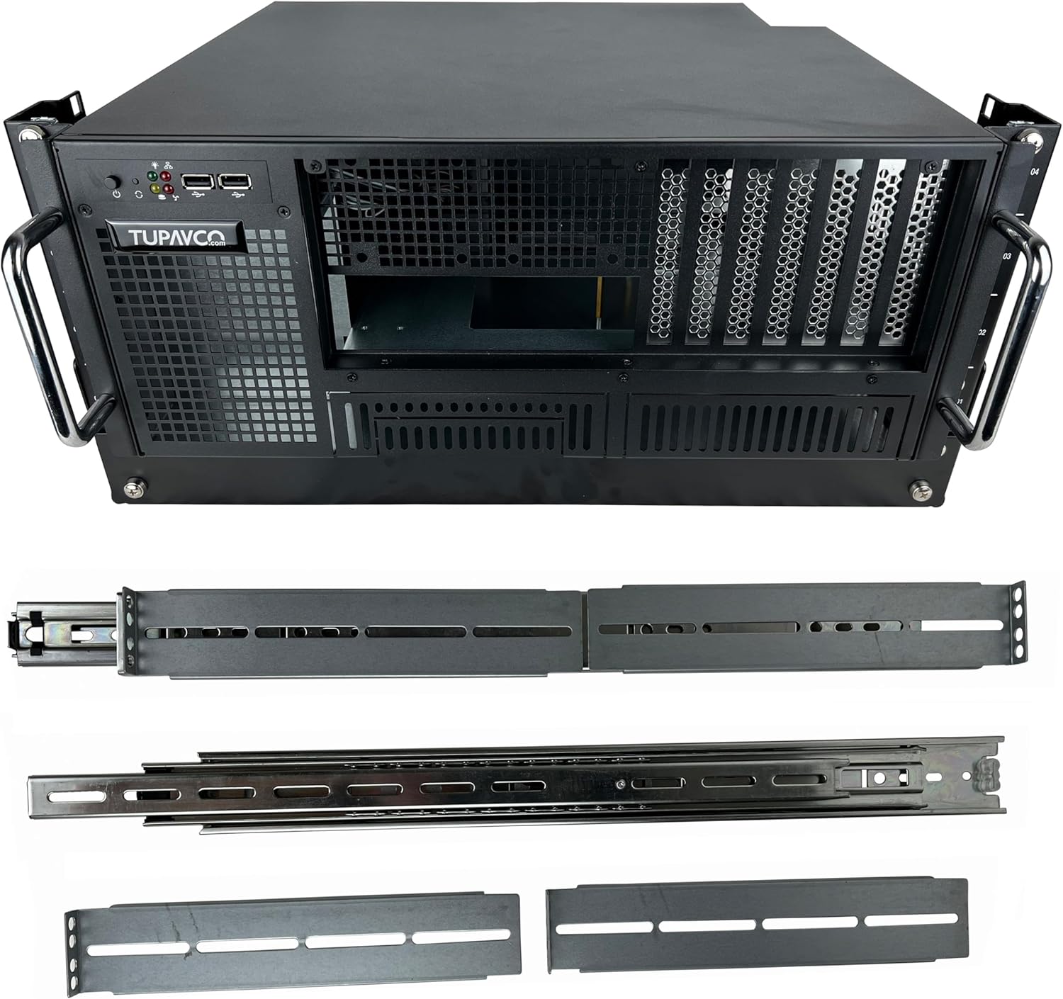 4U Server Chassis w/Rackmount Sliding Rails Standard 19