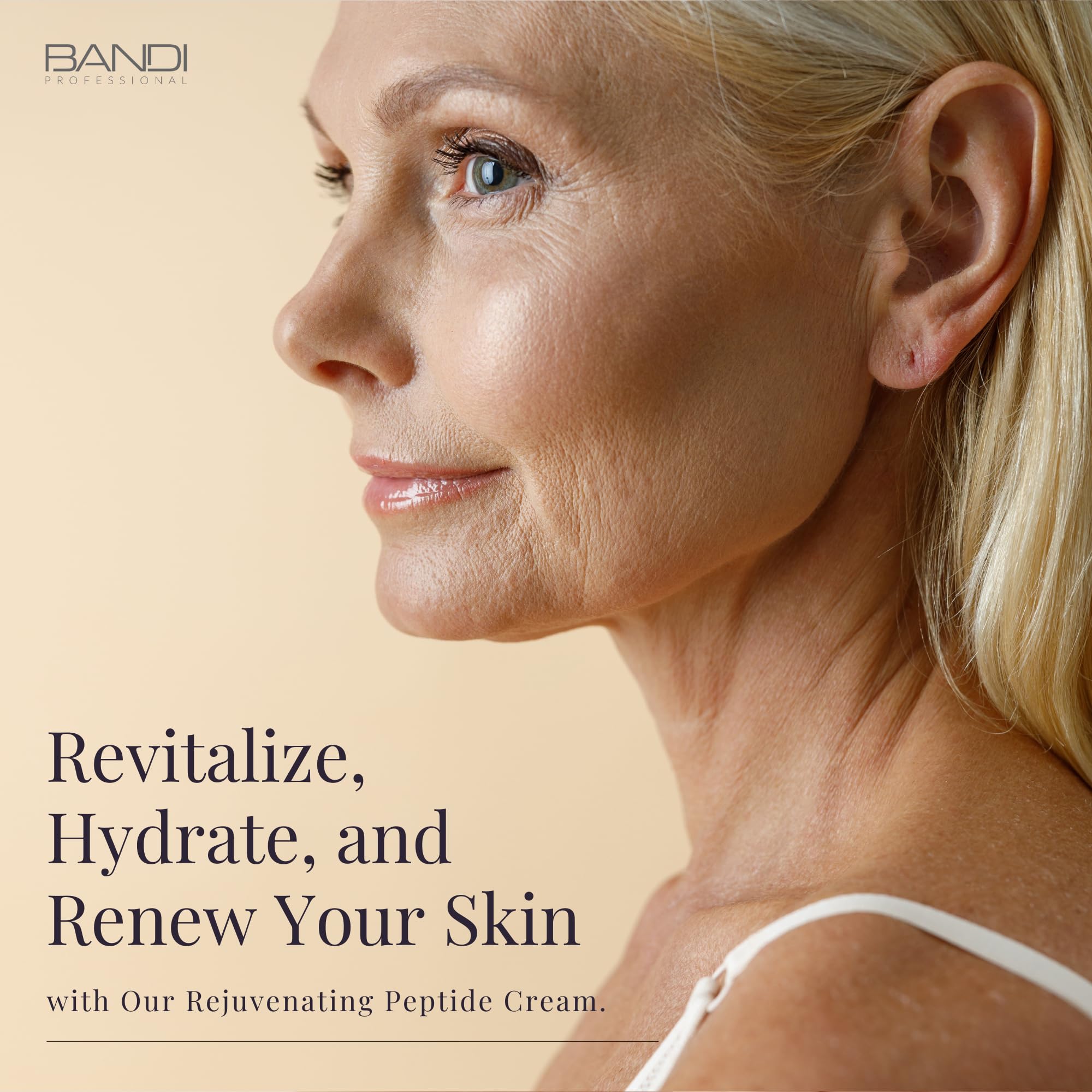 Bandi Intensive Regeneration Luxury Face Cream Hydrating Anti Aging Moisturiser Beauty Cream for All Skin Types Night Cream with Peptides Gold and Exotic Oils - Image 2