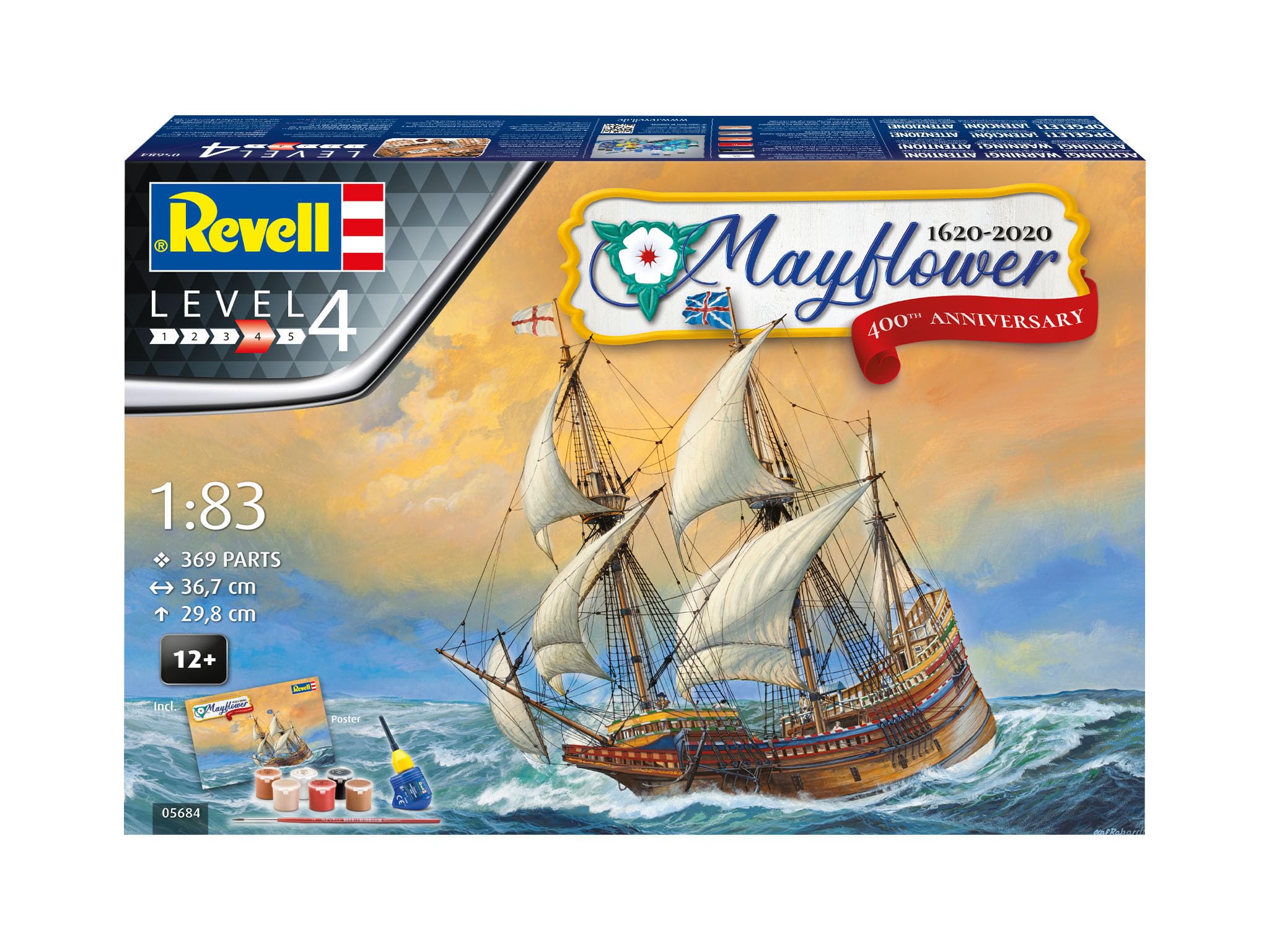 Amazon.com: Revell RV05684 Mayflower-400th Anniversary