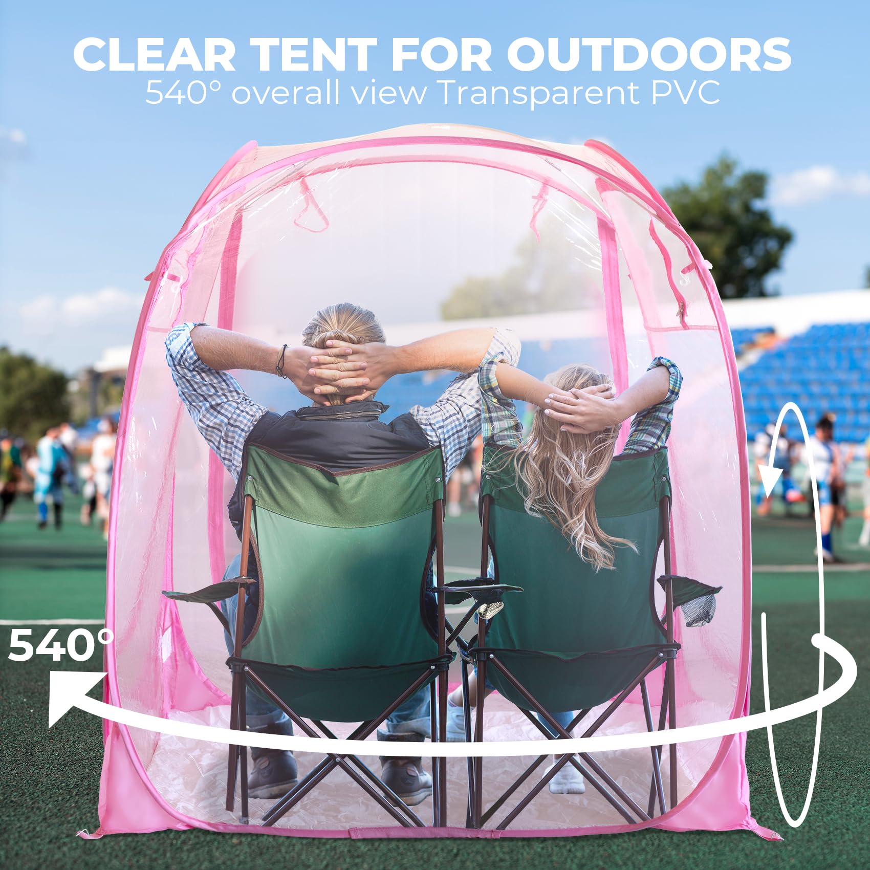 All Weather Proof Pod Sports Tent,Outdoor Weather Tent Sports Pod Pop Up Shelter with Sealed Floor,Pop Up Screen House with Carry Bag,Screen Room for Sport Event,Camping,Fishing-63