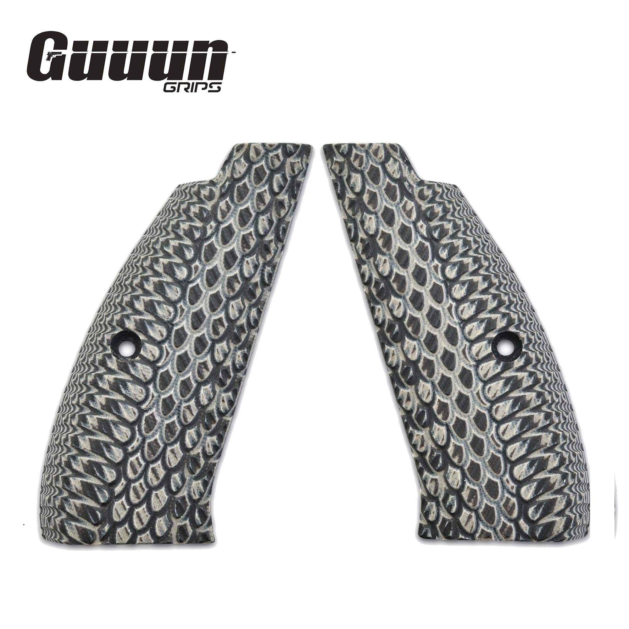 Buy Guuun CZ 75 SP01 Grips Snake OPS Texture Slim Aggressive Panels