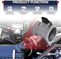Vista 4 de MOSTPLUS F67F12B579BA MAF Sensor de flujo de aire masivo compatible con Ford Aerostar Escort Ranger Taurus Mazda B2300 B2500 B3000 Mecury Sable