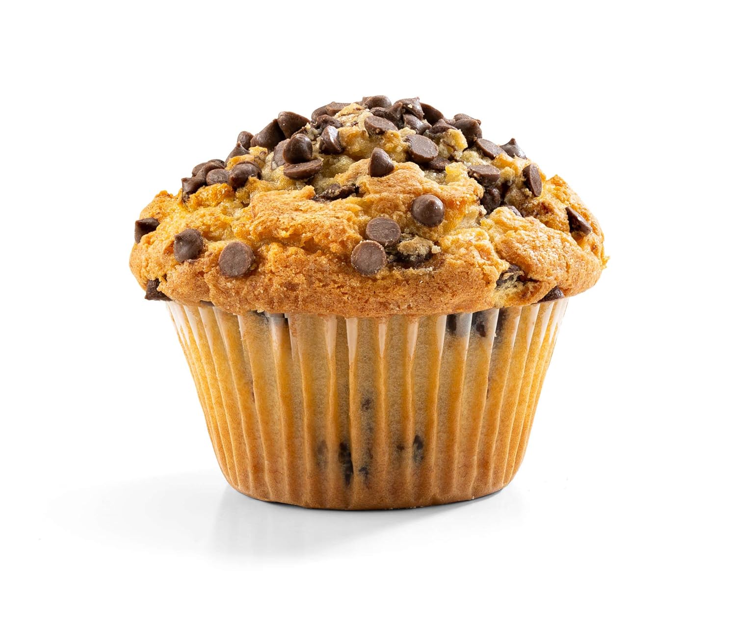Fresh Bakery Muffins | Chocolate Chip Muffins | 4 Individually Wrapped Muffins Included | Delicious Coffee Cake | 4 oz Per Muffin | Stern’s Bakery (Chocolate Chip)