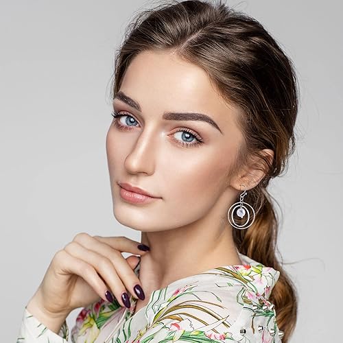 Miniatura 6 de PAGOW 400 ganchos para aretes para hacer joyas, alambres hipoalergénicos para las orejas, ganchos de pez, extremo de bola con anillos de salto,