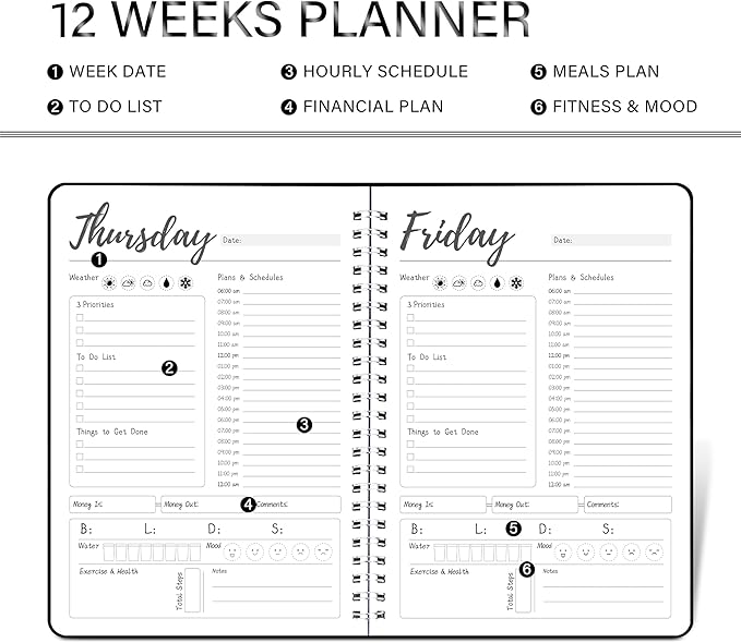 Plan Your Days Like a Pro! ✨ Daily & Weekly Planner