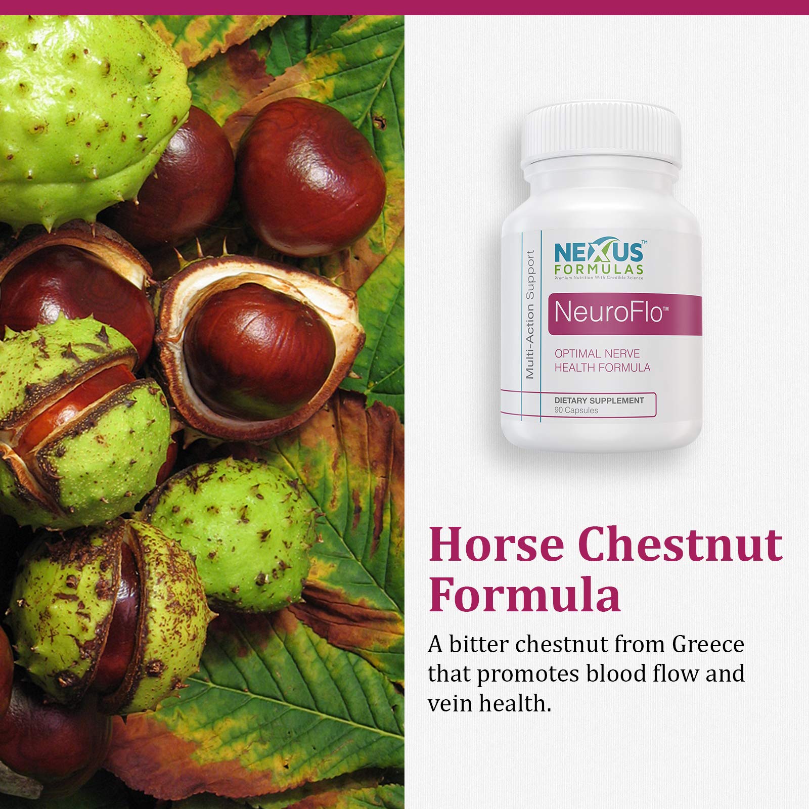 Buy Nexus Formulas NEUROFLO Nerve Health and Circulation Formula