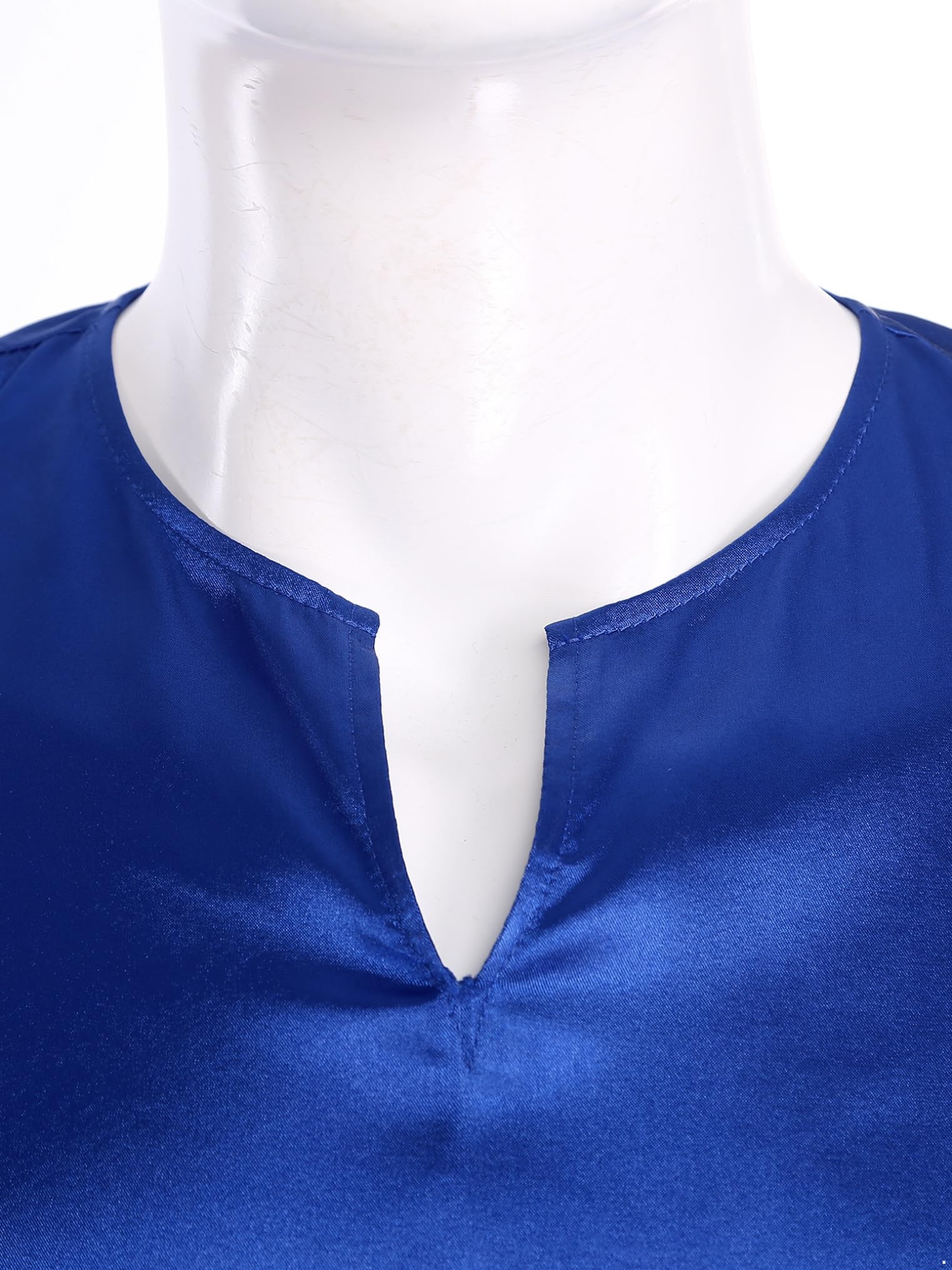 Freebily Camisa Cura De Clero De Manga Larga para Hombre Camiseta con Cinturón Manga Larga Camisa De Baile Litúrgica De Alabanza