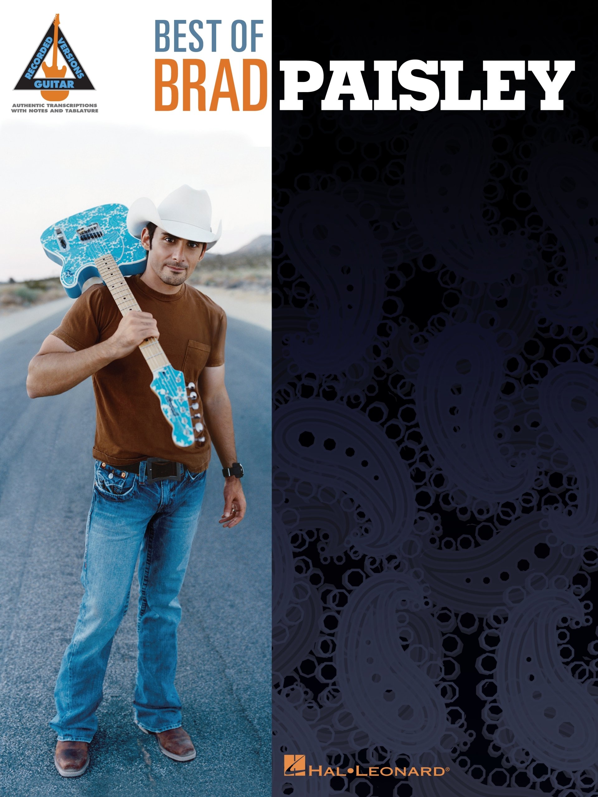 Brad Paisley partitions guitare songbook pour jouer sur scène