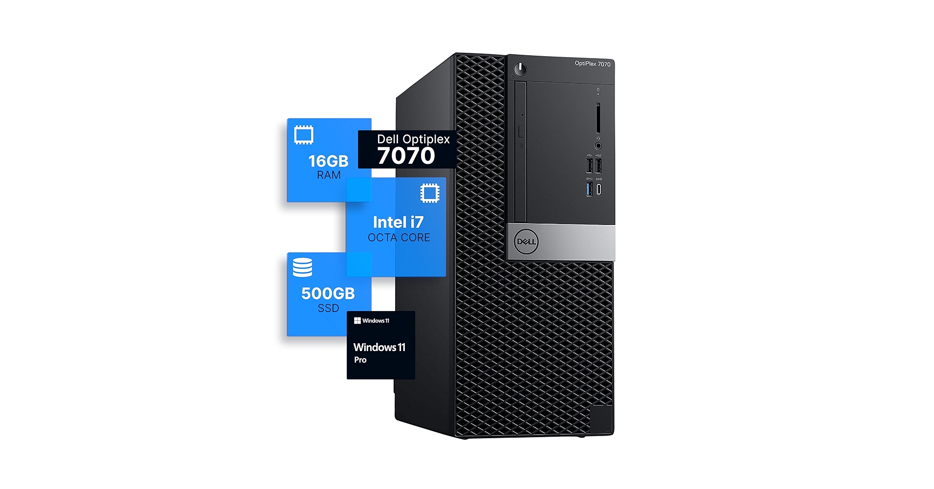 Amazon.com: Dell Optiplex 7070 Tower Desktop Computer