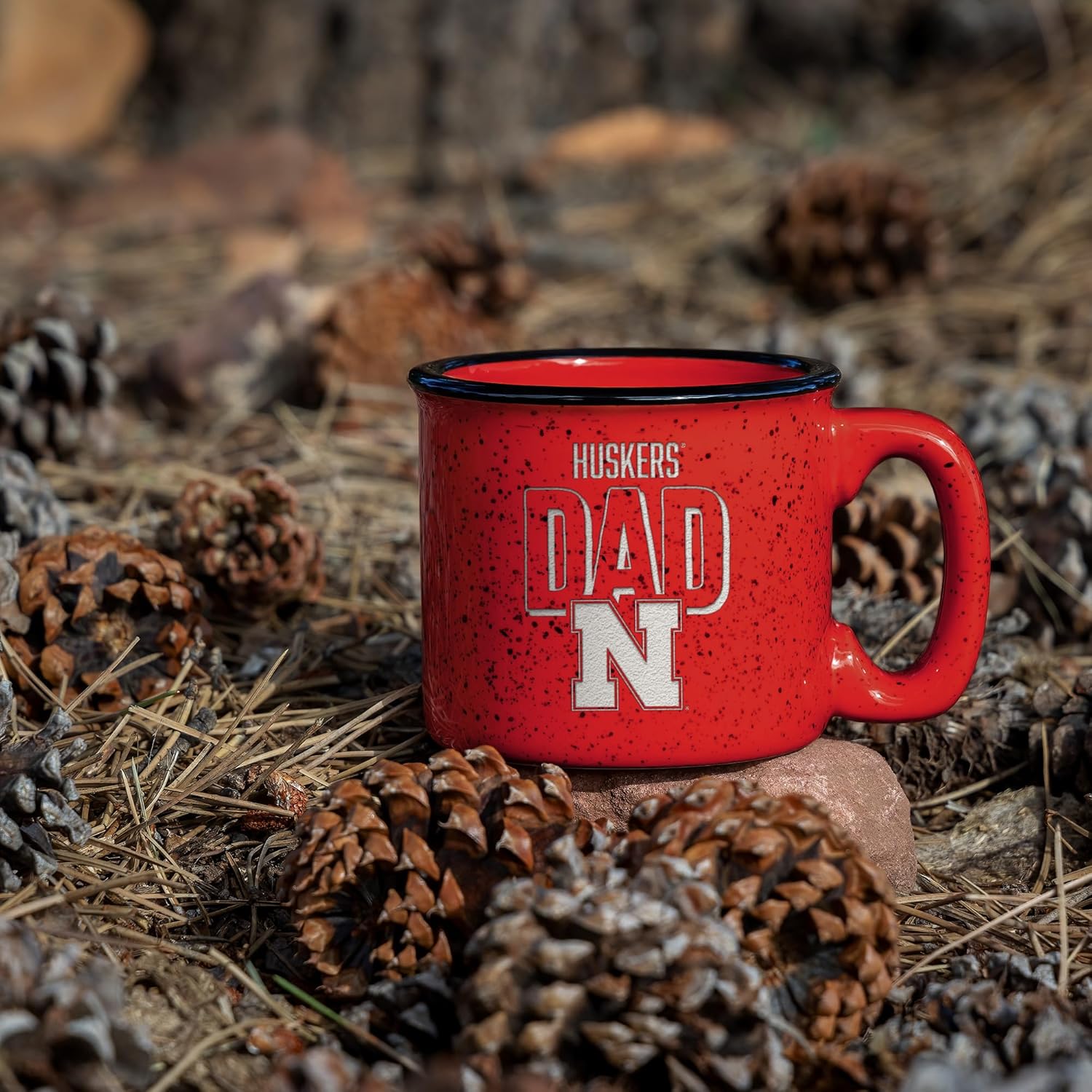 Rico Industries NCAA Dad 12oz Laser Engraved Campfire Mug - Image 5