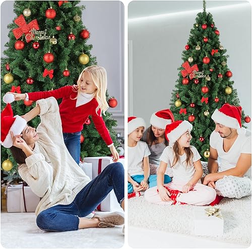 Miniatura 2 de Homdox Árbol de Navidad gigante artificial de abeto de alta calidad de 75 pies para el hogar oficina decoración de fiesta con 1300 puntas de rama