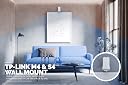 Drill Free Deco M4 & S4 Wall Mount Holder for TP Link, Strong Stick On VHB Tape Bracket, No Screws & No Tools Needed, White by Brainwavz gallery image