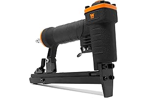 WEN 20-Gauge Air-Powered Pneumatic Stapler for Upholstery and Woodworking