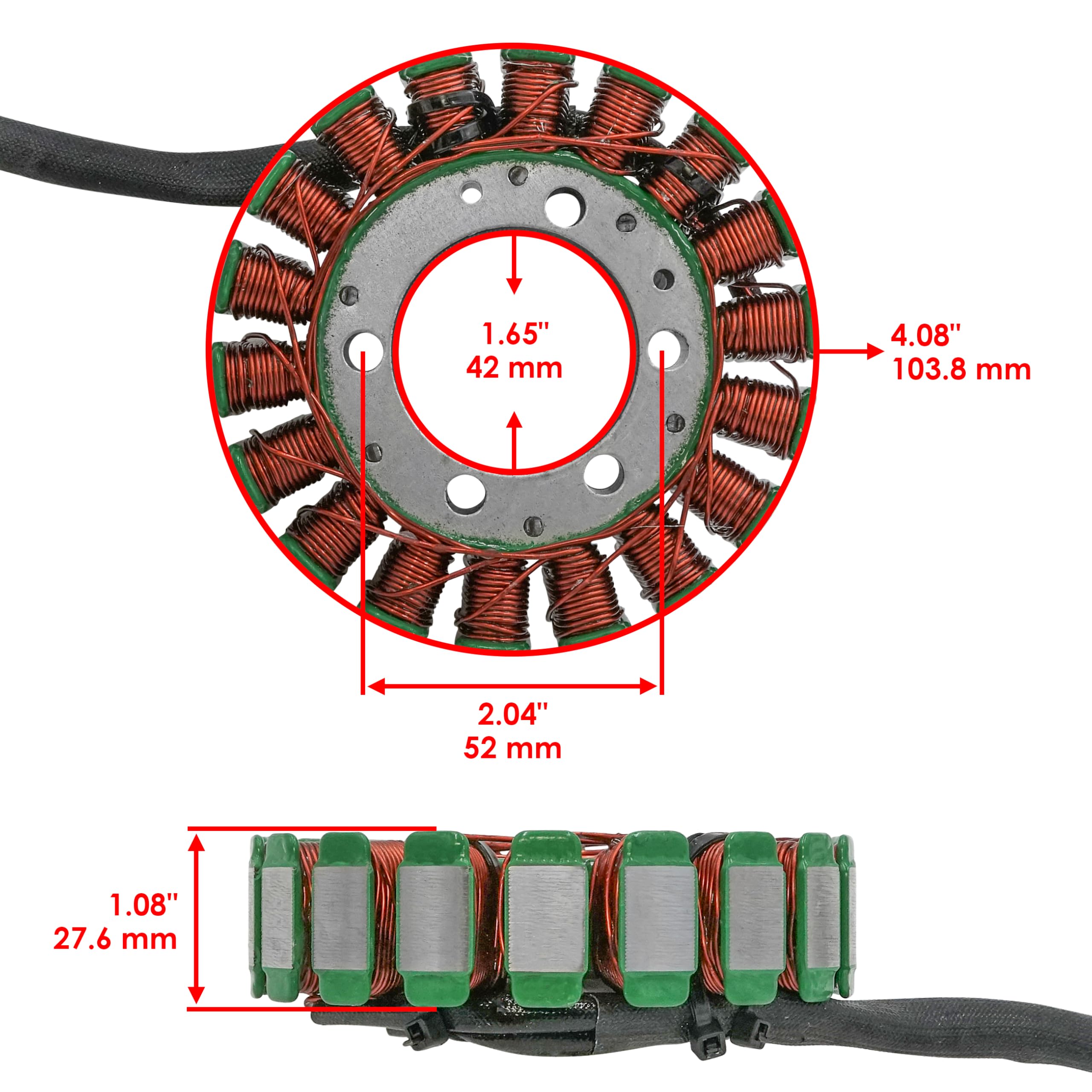 STATOR COIL 06-07 KAWASAKI ZX1000 NINJA ZX10R 21003-0054 21003