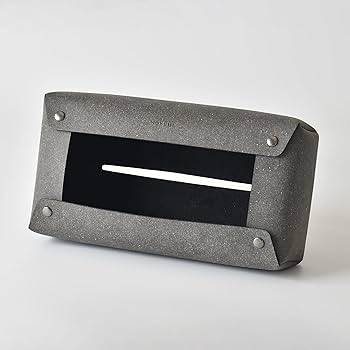 Moheim ティッシュカバー　リサイクルブラック Amazon｜MOHEIM TISSUE COVER ティッシュカバー