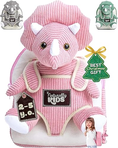 Miniatura 398 de Naturally KIDS - Juguetes de unicornio para niños y niñas de 2 a 3 años, regalos de cumpleaños, mochila de unicornio para niños pequeños 03 Unicornio