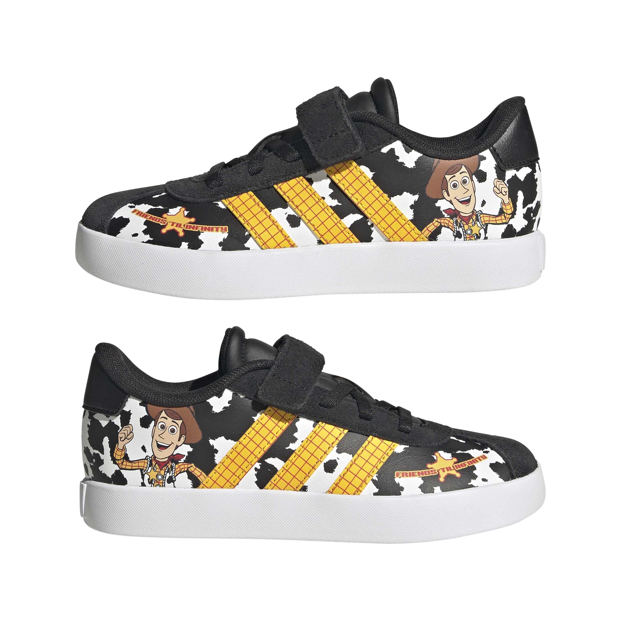 adidas Uniseks - dzieci Adidas Pixar Toy Story Vl Court 3.0 Children Shoes, ftwr white/ftwr white/core black, 33 1/2 EU