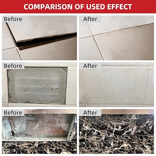 Miniatura 3 de Globalcom Adhesivo para construcción resistente, adhesivo para pisos de baldosas, piedra, mármol, granito y madera, para rellenar huecos e