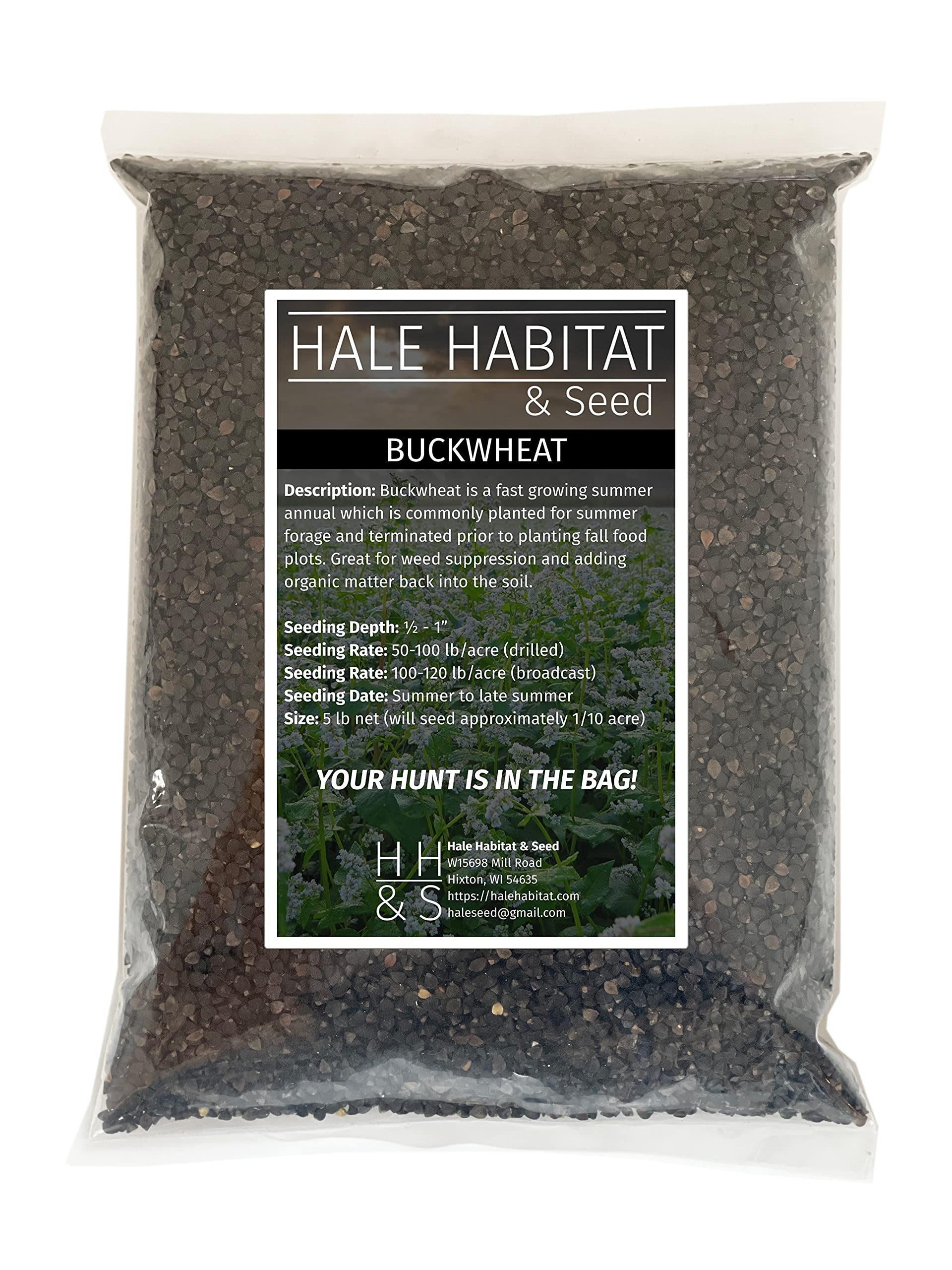 Hale Habitat & Seed Buckwheat Food Plot Seed