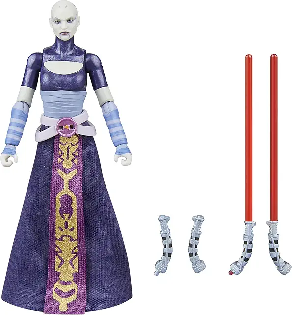Star Wars Asajj Ventress Action-Figur, 9,5 cm - Star Wars Figurer