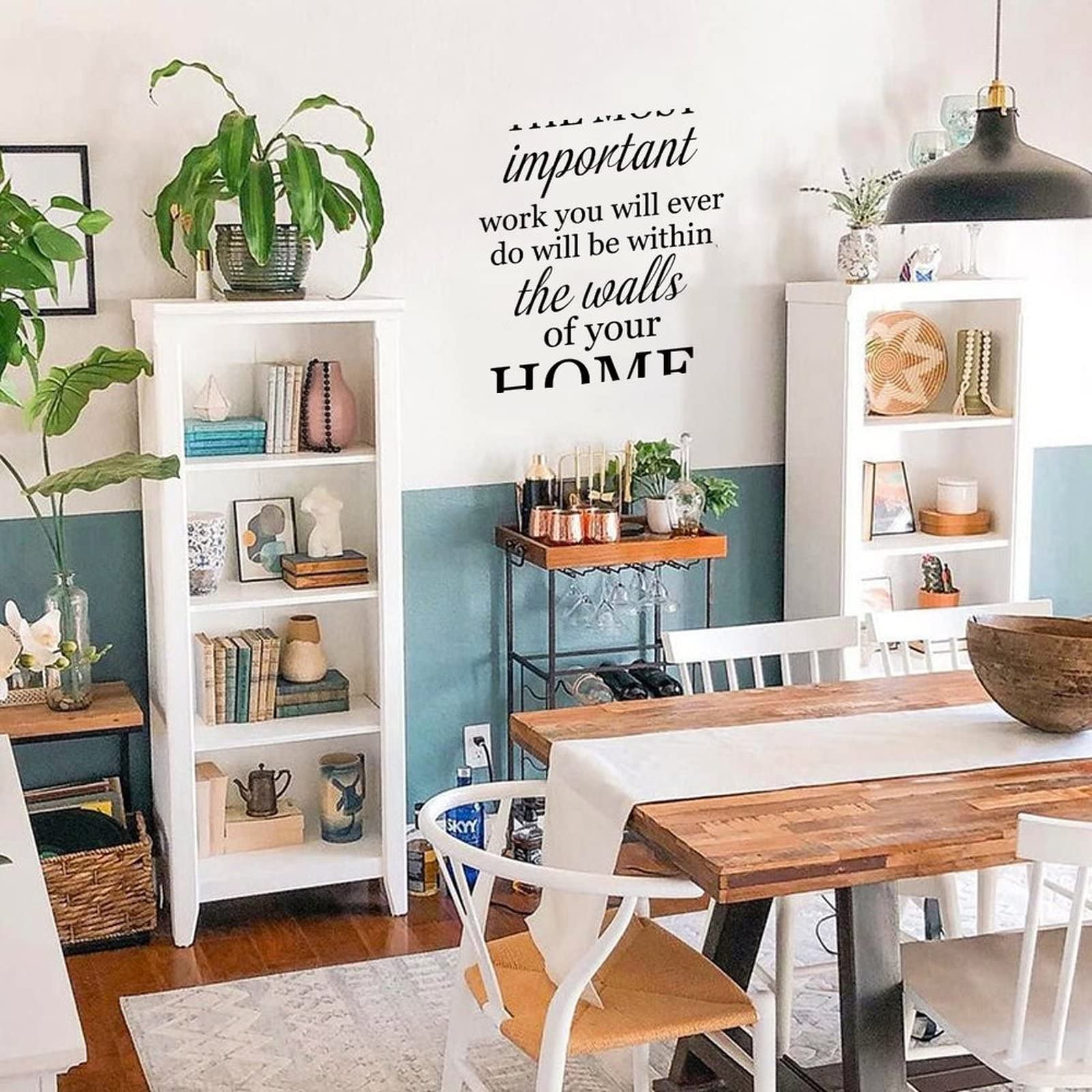 Autocollant Mural Citation - Vinyle Décoratif - Ingrédient Le Plus Important Pour Réussir - Décoration Motivante