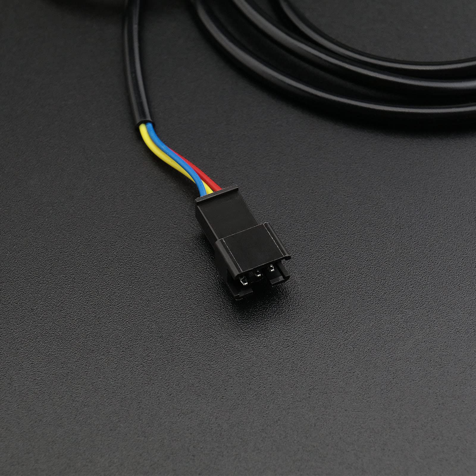 EMSea 12 Aimants Capteur de Vitesse, Système d'assistance au Pouls avec Connecteur de 3 Broches Mâle et Câble de 90cm pour Vélo Électrique Pas