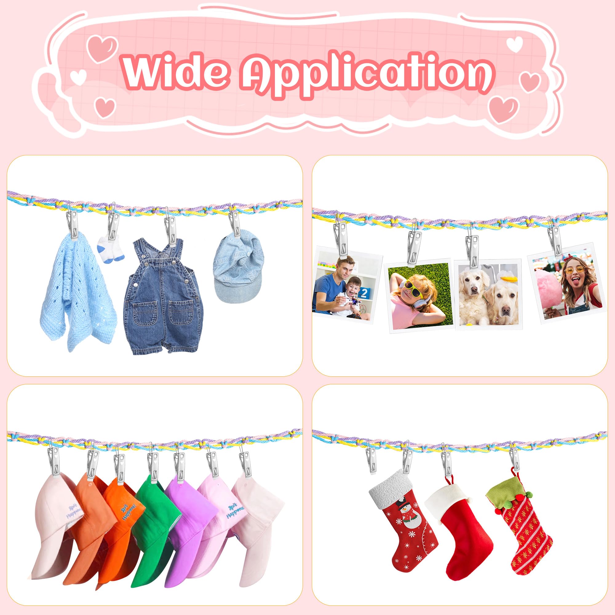 置物 karaMOVEAGIN 2PCS Stuffed Animal Hammock Corner, 78 Inch Stuff Animal