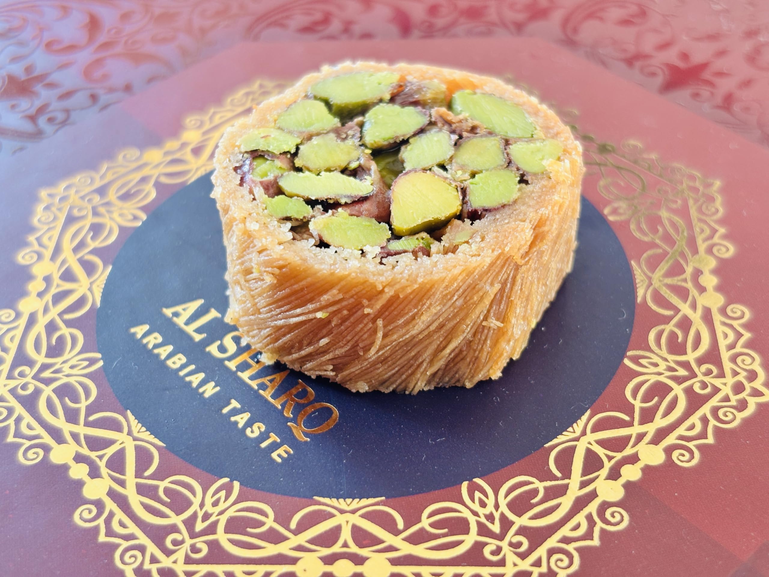 Baklava 950 g, 60 unidades I Baklava de primera clase Baklava Mediterráneo, baklava con nueces, pistachos y anacardos, elegante envoltorio de regalo I, sin conservantes, sin (larg)